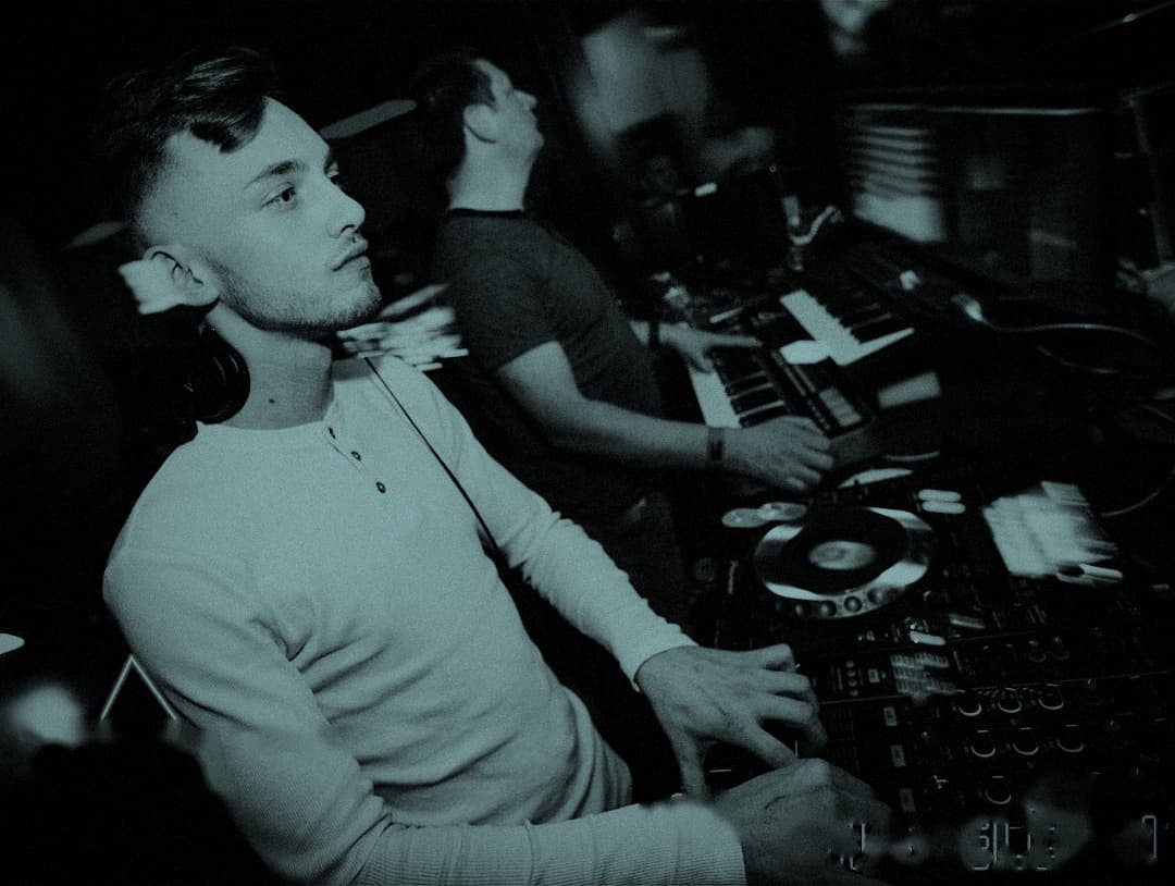 In the booth — action